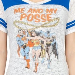 Junk Food Shirts / Tops Wonder Woman Me And My Posse Juniors T-shirt