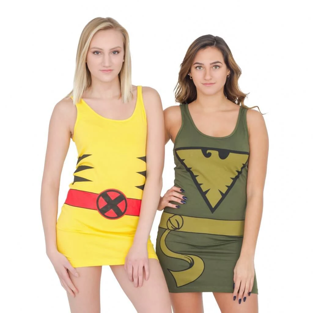 Signorelli X-Men Juniors Costume Tunic Tank Dress 1 Signorelli X-Men Juniors Costume Tunic Tank Dress