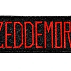 Costume Agent ZEDDEMORE Uniform Name Chest Patch