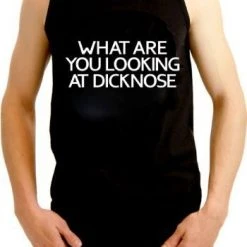 Art Box/Ripple Junction Tank Tops What Are You Looking At Dicknose Sleeveless T-Shirt