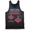 Ripple Junction Atari Video Game Console And Joysticks Adult Black Tank Top Tank Tops
