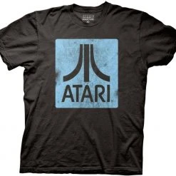 Ripple Junction Atari Distressed Classic Logo Square T-Shirt Shirts / Tops