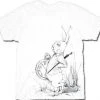 Life Clothing White Rabbit Clock Men's T-Shirt Shirts / Tops