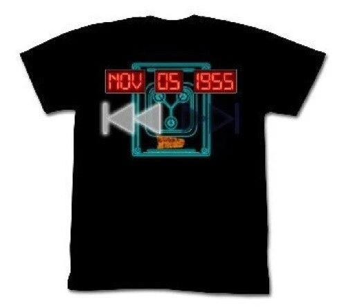 American Classics Back To The Future NOV 05 1955 Flux Capacitor T-Shirt 1 American Classics Back To The Future NOV 05 1955 Flux Capacitor T-Shirt