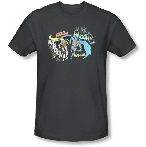 Trevco Batman And Robin Action Duo T-shirt 1 Trevco Batman And Robin Action Duo T-shirt