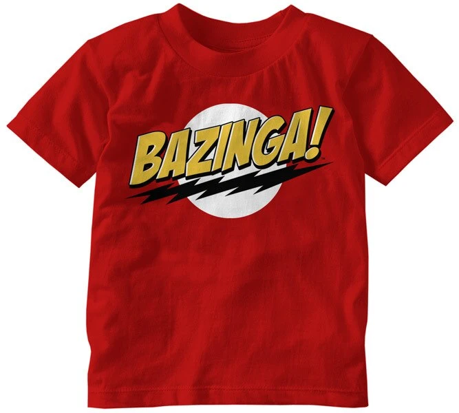 Ripple Junction Shirts / Tops The Big Bang Theory Bazinga! Toddler T-shirt 1 Ripple Junction Shirts / Tops The Big Bang Theory Bazinga! Toddler T-shirt