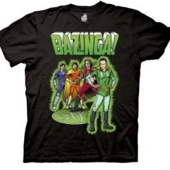 Ripple Junction Bazinga Comic Book Characters T-shirt Shirts / Tops