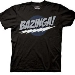 Ripple Junction Shirts / Tops The Big Bang Theory Bazinga! Mens T-shirt