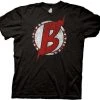Ripple Junction The Big Bang Theory Distressed "B" Symbol T-shirt Men's Shirts