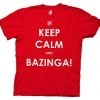 Ripple Junction The Big Bang Theory Keep Calm And Bazinga T-shirt