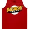 Ripple Junction The Big Bang Theory Bazinga! Tank Top Shirt Tank Tops