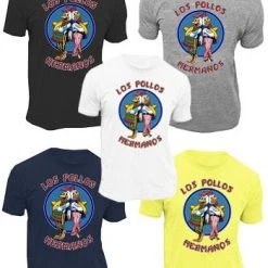 Isaac Morris Los Pollos Hermanos Logo Adult T-Shirt Shirts / Tops