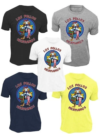 Isaac Morris Los Pollos Hermanos Logo Adult T-Shirt Shirts / Tops 1 Isaac Morris Los Pollos Hermanos Logo Adult T-Shirt Shirts / Tops