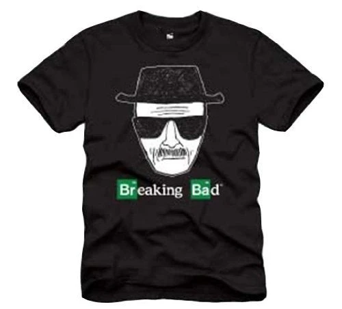 Isaac Morris Shirts / Tops Breaking Bad Walter White Heisenberg Adult Black T-shirt 1 Isaac Morris Shirts / Tops Breaking Bad Walter White Heisenberg Adult Black T-shirt