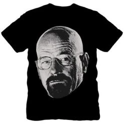 Isaac Morris Shirts / Tops Walter White Heisenberg Big Face Adult T-shirt