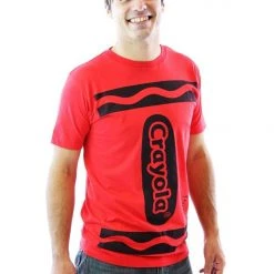 Hybrid Apparel Crayola Crayon Adult Costume T-shirt Shirts / Tops