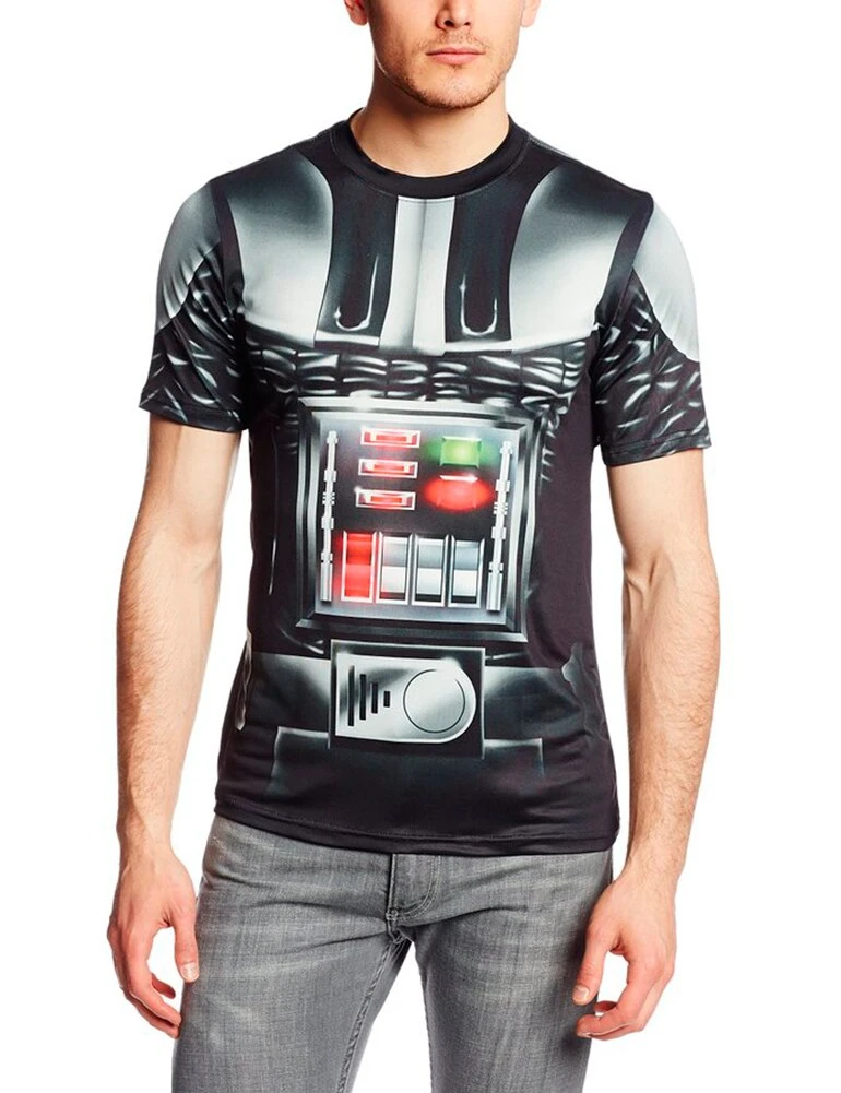 Mad Engine Darth Vader Performance Athletic Sublimated Costume T-Shirt Shirts / Tops 1 Mad Engine Darth Vader Performance Athletic Sublimated Costume T-Shirt Shirts / Tops