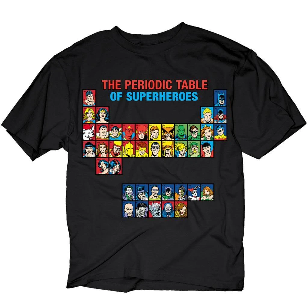 Changes Shirts / Tops Periodic Table Of Superhero T-Shirt 1 Changes Shirts / Tops Periodic Table Of Superhero T-Shirt