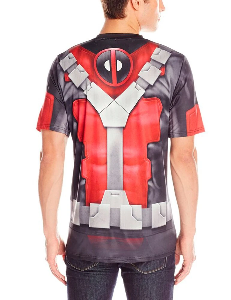 Mad Engine Shirts / Tops Deadpool Performance Athletic Sublimated T-Shirt 2 Mad Engine Shirts / Tops Deadpool Performance Athletic Sublimated T-Shirt