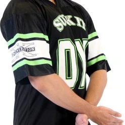 Costume Agent Shirts / Tops WWE DX D-Generation X Suck It 69 Costume Jersey 9 Costume Agent Shirts / Tops WWE DX D-Generation X Suck It 69 Costume Jersey