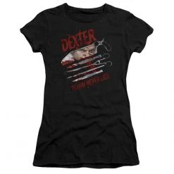 Vendor-unknown Blood Never Lies Juniors Sheer Cap Sleeve Tee Shirts / Tops