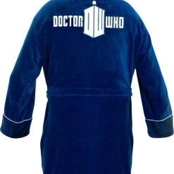 Robe Factory Doctor Who Phone Booth Tardis Terrycloth Bathrobe