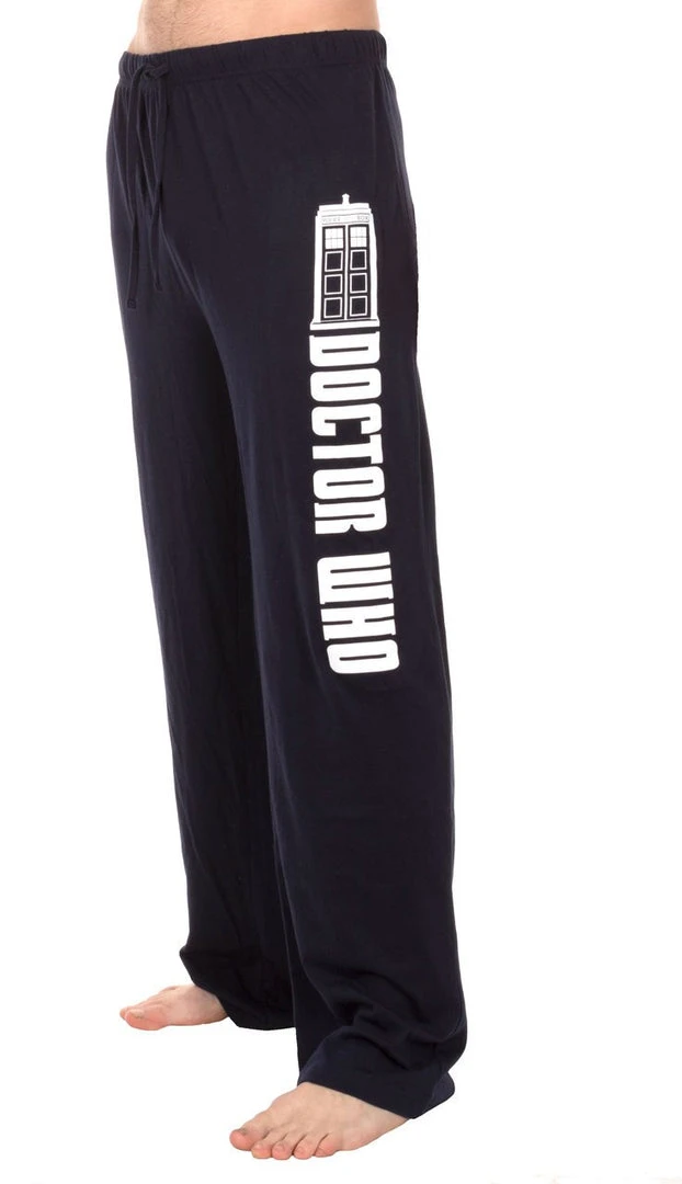 Underboss Doctor Who Logo And Text Outline Men's Lounge Pants