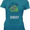 Mighty Fine Shirts / Tops Oscar The Grouch Grouchy Mosaic T-shirt