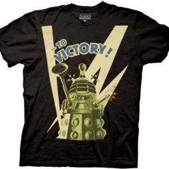 Ripple Junction Doctor Who To Victory! T-shirt Sci-Fi / Fantasy