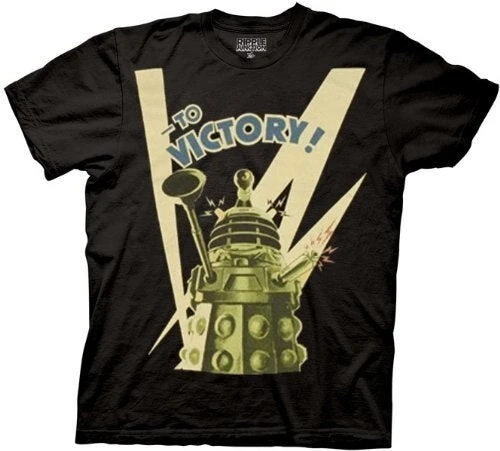 Ripple Junction Doctor Who To Victory! T-shirt Sci-Fi / Fantasy 1 Ripple Junction Doctor Who To Victory! T-shirt Sci-Fi / Fantasy