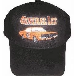 Ripple Junction Hats Dukes Of Hazzard Black Adult Fitted Hat