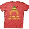 Ripple Junction Elf Raised By Elves Heathered T-shirt Shirts / Tops