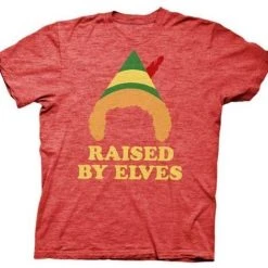 Ripple Junction Elf Raised By Elves Heathered T-shirt Shirts / Tops