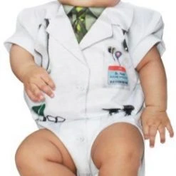 Faux Real Faux Ouchie Specialist Baby Romper Costume Baby Shirts