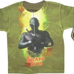 Goodie Two Sleeves Shirts / Tops G.I. Joe The Rise Of Cobra Snake Eyes T-Shirt