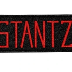 Costume Agent Classic Comedies STANTZ Uniform Name Chest Patch
