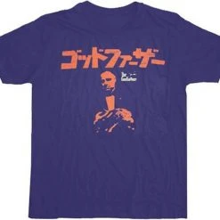 American Classics The Godfather Japanese Navy T-shirt Men's Shirts