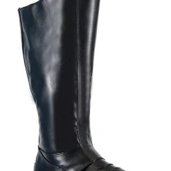 Costume Agent Superhero Gotham Black Costume Boots Footwear