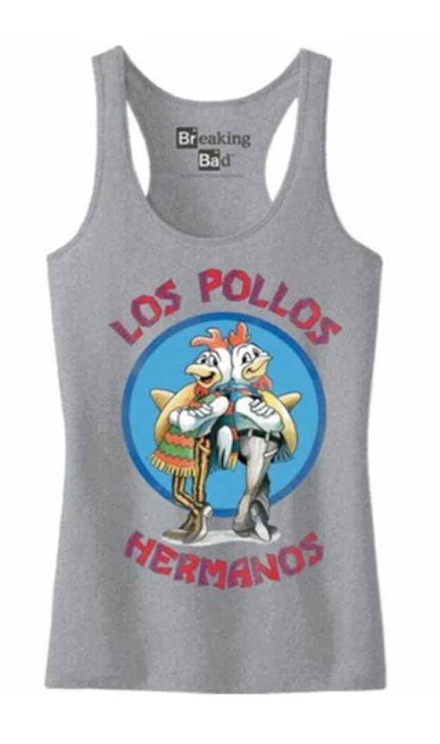Isaac Morris Los Pollos Hermanos Logo Adult Tank Top 3 Isaac Morris Los Pollos Hermanos Logo Adult Tank Top