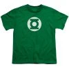 Trevco Youth Shirts Green Lantern Logo T-shirt