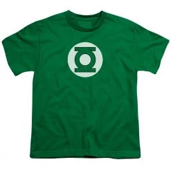 Trevco Youth Shirts Green Lantern Logo T-shirt