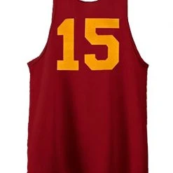 TVStoreOnline Hoosiers Hickory High School Burgundy Jersey Tank Top