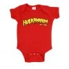 Costume Agent Hulk Hogan Logo Red Snapsuit Infant Baby Romper Kids / Infants