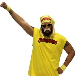 Costume Agent Hulk Hogan Hulkamania Complete Costume Set Reality / Sports / Other 11 Costume Agent Hulk Hogan Hulkamania Complete Costume Set Reality / Sports / Other