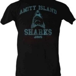 American Classics JAWS Amity Island Sharks T-Shirt