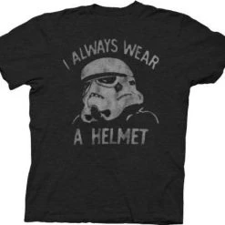 Junk Food Star Wars Stormtrooper I Always Wear A Helmet T-shirt Shirts / Tops