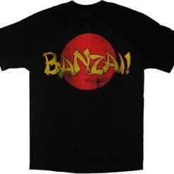 American Classics Shirts / Tops Karate Kid Banzai Washed Black T-shirt