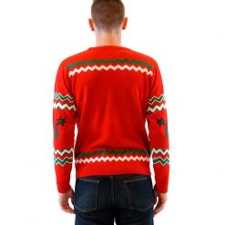 Costume Agent Sweaters & Sweatshirts Let's Get Elfed Up Drunken Elves Ugly Christmas Xmas Sweater