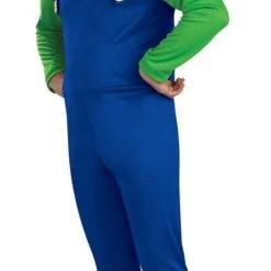 Rubies Super Mario Bros Adult Luigi Costume