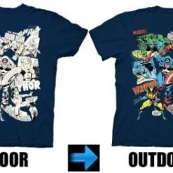 Jem Shirts / Tops UV Collage Navy Youth T-shirt